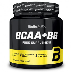 БЦАА с витамином B6 BioTech USA BCAA + B6 340 таблеток