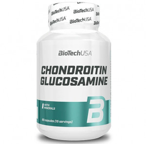 Хондроитин, глюкозамин и минералы BioTech USA Chondroitin Glucosamine 60 капсул