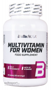 Мультивитамины для женщин BioTech USA Multivitamin For Women 60 таблеток
