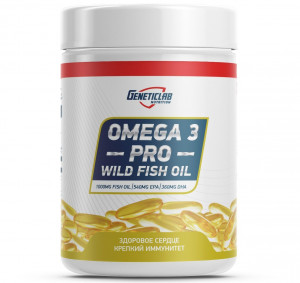 Омега 3 GeneticLab Nutrition Omega 3 Pro 90 капсул