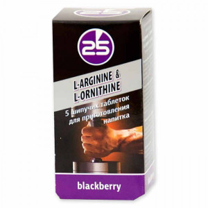 25-й час L-Arginine L-Ornithine 5 шипучих таблеток