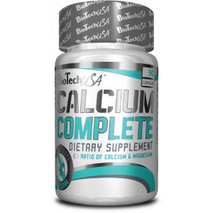 Кальций и магний BioTech USA Calcium Complete 90 капсул