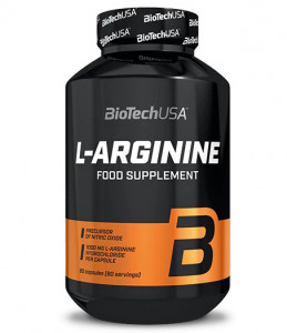 Аргинин BioTech USA L-Arginine 90 капсул