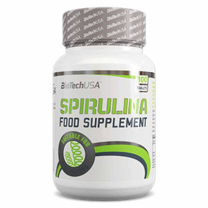 BioTech USA Spirulina 100 таблеток
