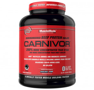 Говяжий протеин MuscleMeds Carnivor 1680 грамм