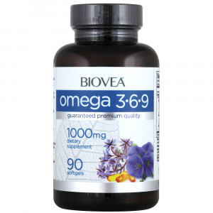 BioVea Omega 3-6-9 1000 мг Softgels 90 капсул
