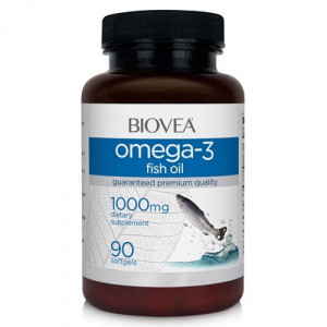 BioVea Omega-3 1000 мг No lemon oil Softgels 90 капсул