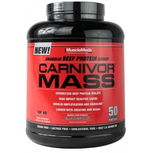 Говяжий гейнер MuscleMeds Carnivor Mass 2590 грамм