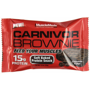 MuscleMeds Carnivor Brownie 52 грамма x 12 штук