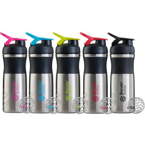 Blender Bottle SportMixer Stainless 828 мл