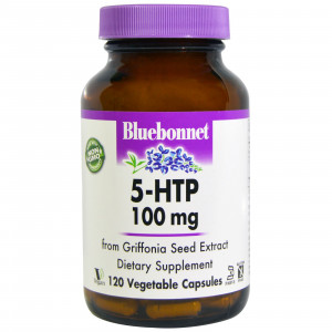 5-гидрокситриптофан Bluebonnet Nutrition 5-HTP 100 мг 120 капсул