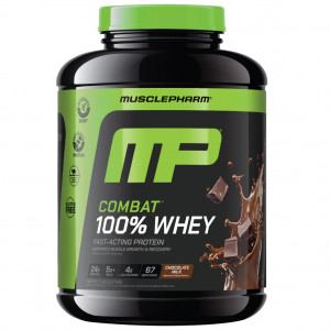 Протеин концентрат + изолят MusclePharm Combat 100% Whey 2270 грамм
