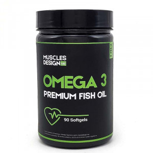 Muscles Design Lab Omega-3 Fish Oil Softgels 90 капсул