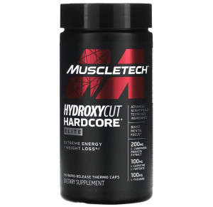 Жиросжигатель MuscleTech Hydroxycut Hardcore Elite 100 капсул