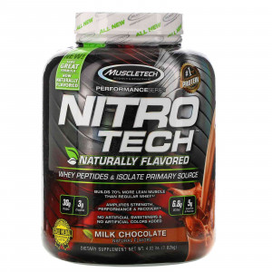 MuscleTech Nitro Tech Naturally Flavored 1820 грамм