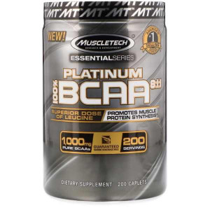 БЦАА MuscleTech Platinum BCAA 8:1:1 200 таблеток