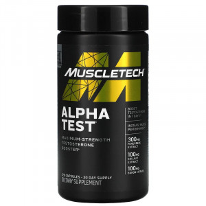 MuscleTech Pro Series Alpha Test 120 капсул