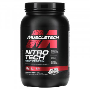 Протеин концентрат + изолят MuscleTech Nitro-Tech 998 грамм
