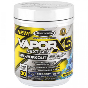 Предтренировочный комплекс MuscleTech Vapor X5 Next Gen 263 грамма