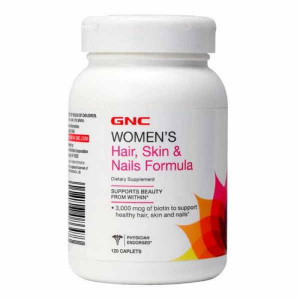 GNC Womens Hair, Skin and Nails Formula 120 таблеток