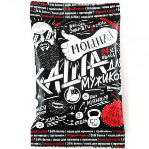 Naturality Высокоэнергетическая каша для мужиков 50 грамм