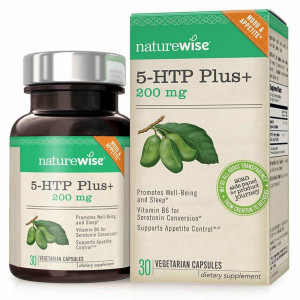 NatureWise 5-HTP Plus+ 200 мг 30 капсул