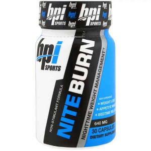 Ночной жиросжигатель BPI Sports Nite Burn 30 капсул