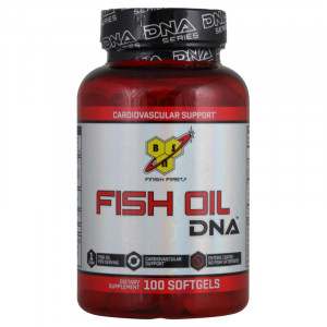 BSN Fish Oil DNA Cardiovascular Support Softgels 100 капсул