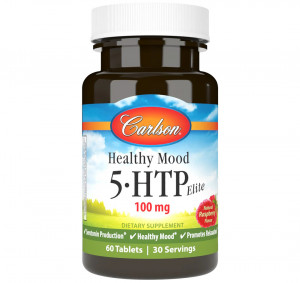 5-гидрокситриптофан Carlson Labs 5-HTP Elite 100 мг 60 таблеток