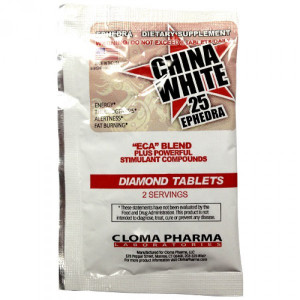 Пробник жиросжигатель Cloma Pharma China White 25 Ephedra 2 порции