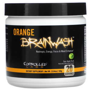 Ноотроп Controlled Labs Orange Brainwash 160 грамм