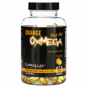 Омега 3 Controlled Labs Orange OxiMega Fish Oil 120 капсул
