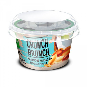 Crunch Brunch Арахисовая паста с кокосом 200 грамм