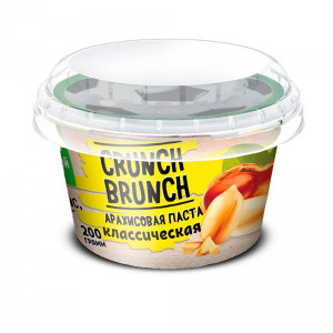 Crunch Brunch Арахисовая паста Классическая 200 грамм