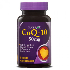 Natrol CoQ-10 50 мг Softgels 60 капсул