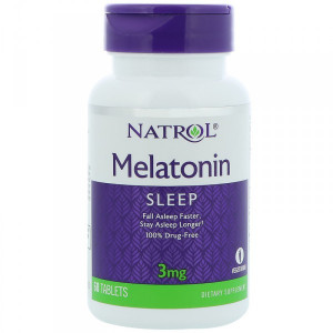 Мелатонин Natrol Melatonin 3 мг 60 таблеток