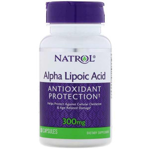 АЛК Natrol Alpha Lipoic Acid 300 мг 50 капсул