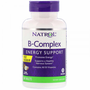 Витамины группы B Natrol B-Complex Fast Dissolve 90 таблеток
