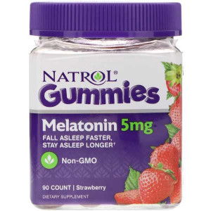 Мелатонин Natrol Gummies Melatonin 5 мг 90 мармеладок