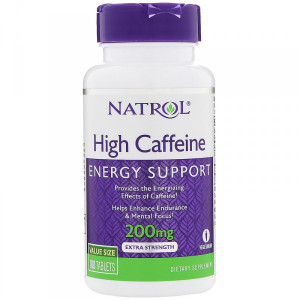 Natrol High Caffeine 200 мг 100 таблеток