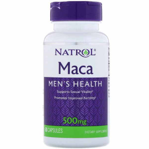Мака Natrol Maca 500 мг 60 капсул