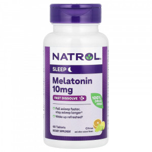 Мелатонин Natrol Melatonin 10 мг Fast Dissolve 60 таблеток