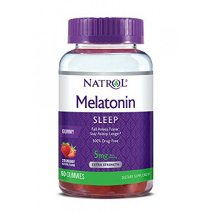 Мелатонин Natrol Melatonin Gummies 5 мг 60 мармеладок