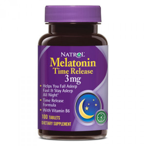 Мелатонин Natrol Melatonin Time Release 3 мг 100 таблеток