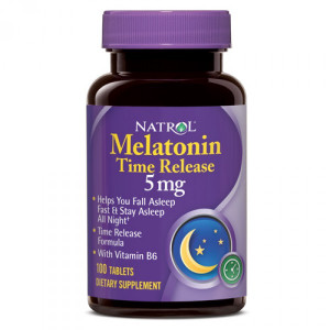 Мелатонин Natrol Melatonin Time Release 5 мг 100 таблеток