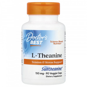 L-теанин Doctor's Best L-Theanine with Suntheanine 150 мг 90 капсул