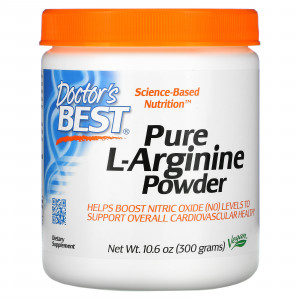 Doctor's Best Pure L-Arginine Powder 300 грамм