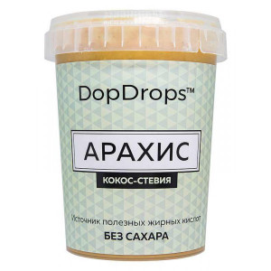 DopDrops Паста Арахис кокос-стевия (1000 гр.)