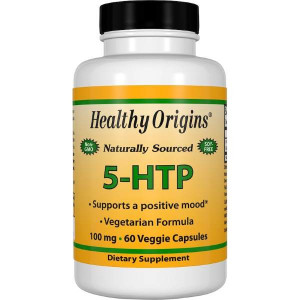 5-гидрокситриптофан Healthy Origins 5-HTP 100 мг 60 капсул