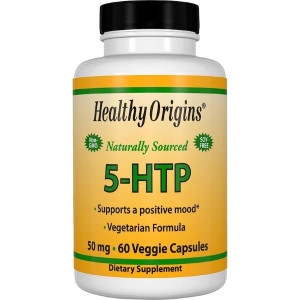 5-гидрокситриптофан Healthy Origins 5-HTP 50 мг 60 капсул